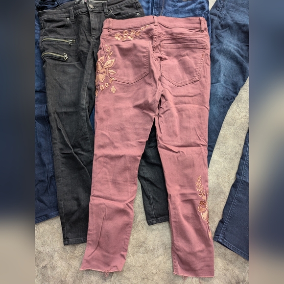 Women's Jeans Bundle - Size 8 (5) Express & Victoria's Secret - Picture 5 of 14